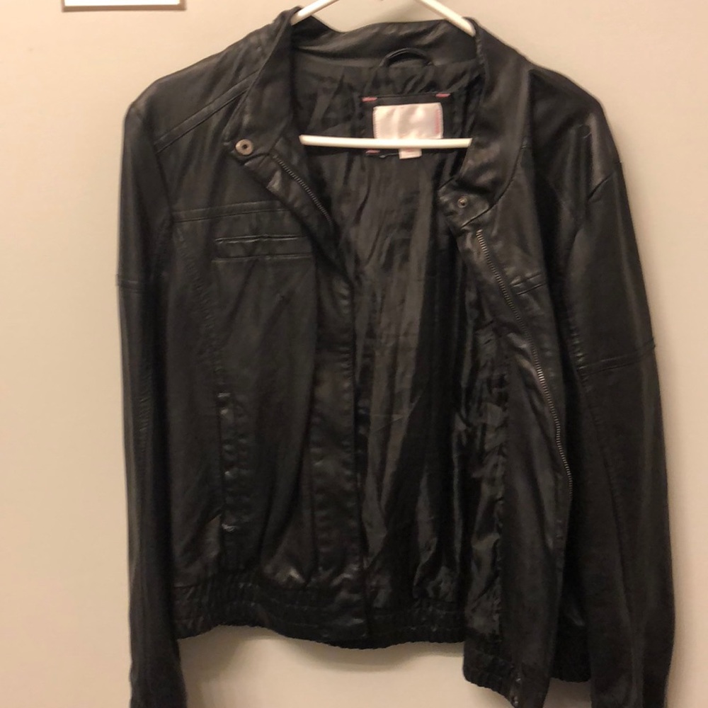 Xhilaration XL Pleather Jacket